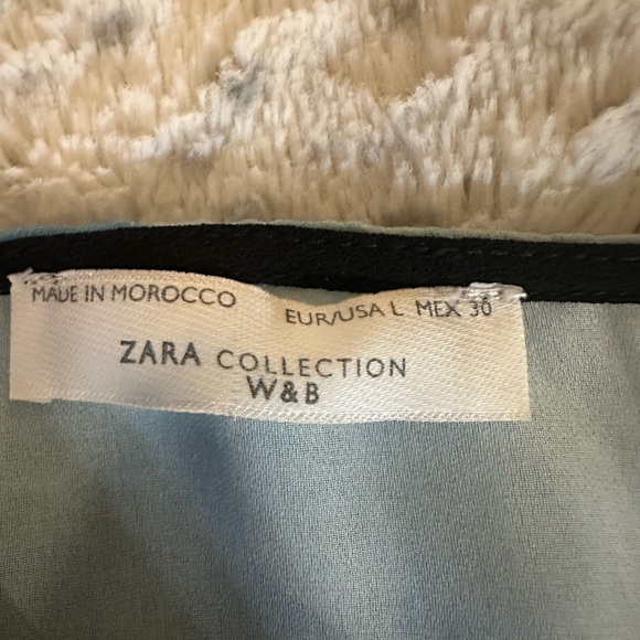 Zara Collection Light Blue Tank Top - Picture 2 of 3